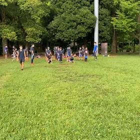 ダッシュ(黄緑チーム)②の画像