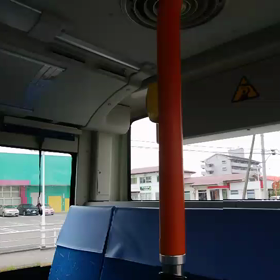たまのバス乗車の画像