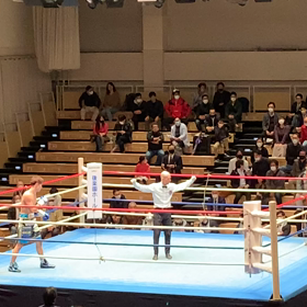 プロボクシング興行風景をちょっとだけ投稿の画像