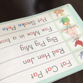 phonicsの成果、着々と☆の画像