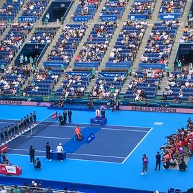 トップクラスのテニス観戦の画像