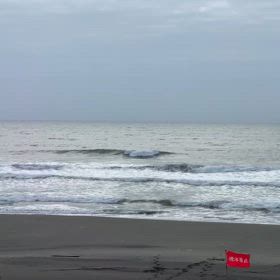 7月12日千葉北、東浪見の朝の波の画像