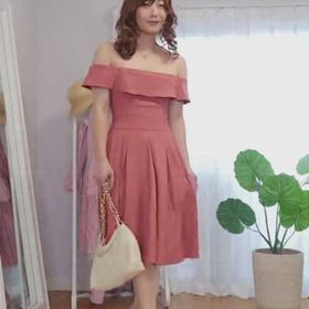 生成AI動画、女装して街への画像