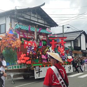‥　友達に誘われ　山車見物に　‥の画像