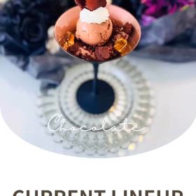 チョコレートパフェの画像