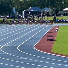 5,6年女子100M予選⑧の画像