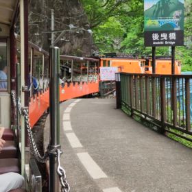 黒部峡谷鉄道トロッコ列車☆動画③の画像