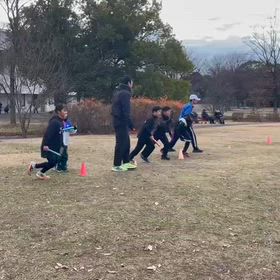 川越練習(バトン鬼ごっこ)④の画像