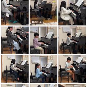 発表会の合同練習でしたの画像