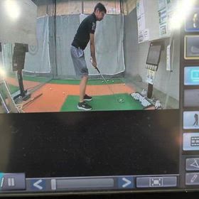 左肩の開きを抑える練習の画像