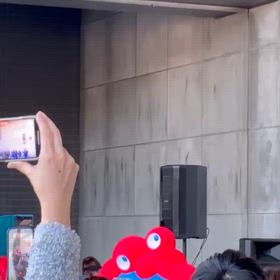 ミャクミャクが、やってきたの画像