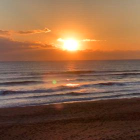 1月2日千葉北、東浪見の朝の波の画像