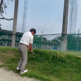 アプローチの確率を探る！バンカー土手前上がりの画像