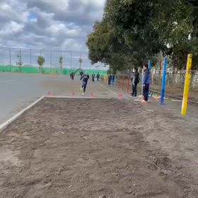 越谷春季大会直前練習（走り幅跳び）③の画像