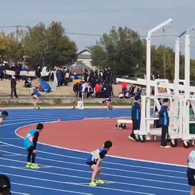 越谷　男子リレー①の画像