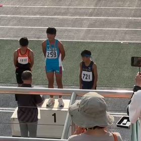 5.6年100M表彰式③の画像