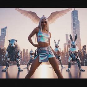 AI生成動画で遊ぶの画像