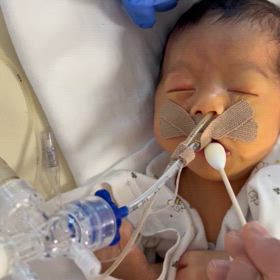 旦那初のオムツ変えの画像