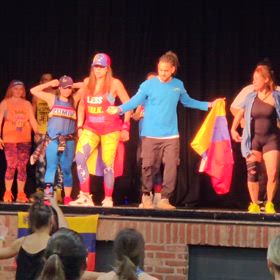 チャリティイベント後の体が…の画像