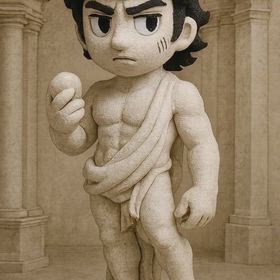 AI生成　目覚まし　アランの画像