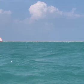 先週の北西の画像