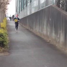 東金子駅伝（ラストの下り坂）⑭の画像