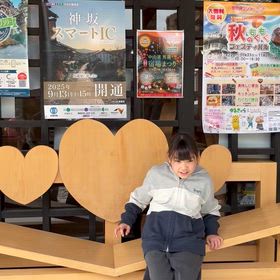 ハートの椅子の画像