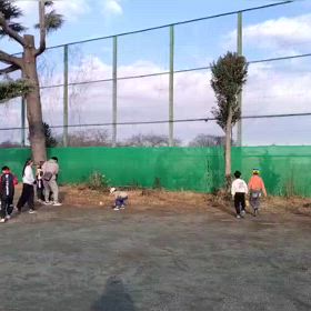 1/25基本動作（ボール投げ）⑦の画像