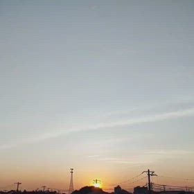 2024.6.19夕焼け空の画像