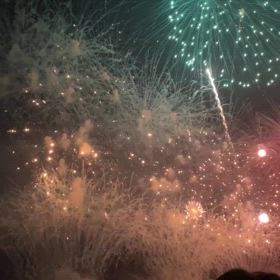 ハウステンボス花火の画像