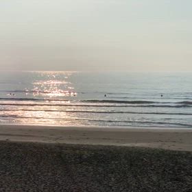 6月17日千葉北、東浪見の朝の波の画像