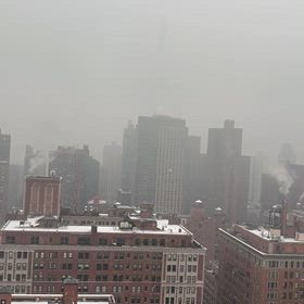 ニューヨークは雪の画像