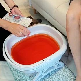 浄化足湯で開運へ！の画像