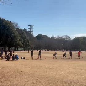 リレー練習（航空公園）①の画像