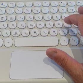 キーボード入力動画の画像