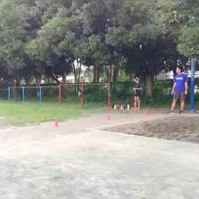 走り幅跳び練習③の画像