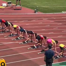 日清カップ（5年女子100m）④の画像