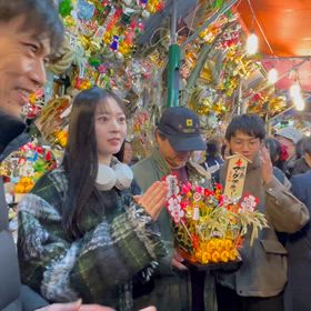 映画「アダプティー 〜僕はアメリカ人〜」 酉の市にてヒット祈願の画像