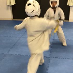 蹴りが得意な3年生！の画像