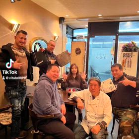 ひのやで食事会の画像