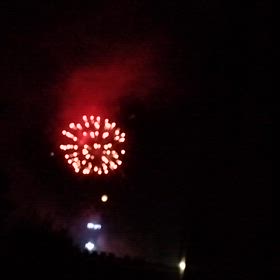 今年の花火大会の画像