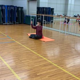 ギムニクボールで調整しましょう❤️の画像