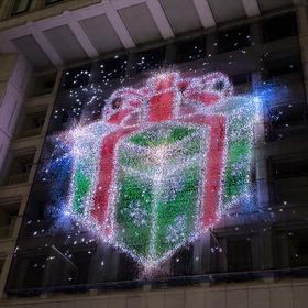 大阪市役所イルミネーションの画像