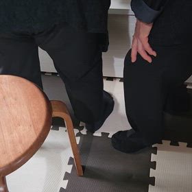 おとんにあいにきてくれたの画像