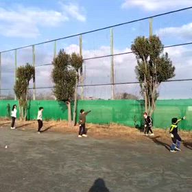 1/25基本動作（ボール投げ）⑥の画像