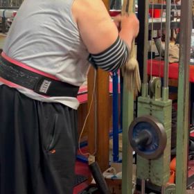 昨日の三頭のリハビリの画像