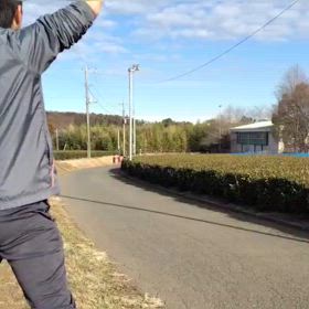 坂ダッシュ（ゴール付近）⑫の画像