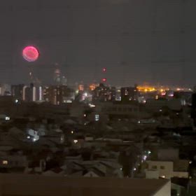 万博花火その2の画像