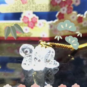 ✨干支　巳　根付け✨の画像