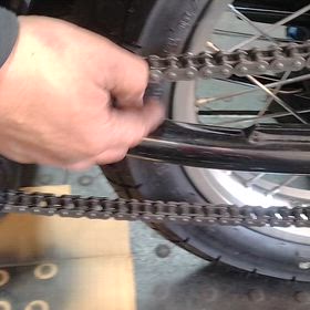 チェーン調整についての画像